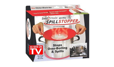 Spill Stopper - Universeller Silikondeckel, der das Kochen verhindert (Video)